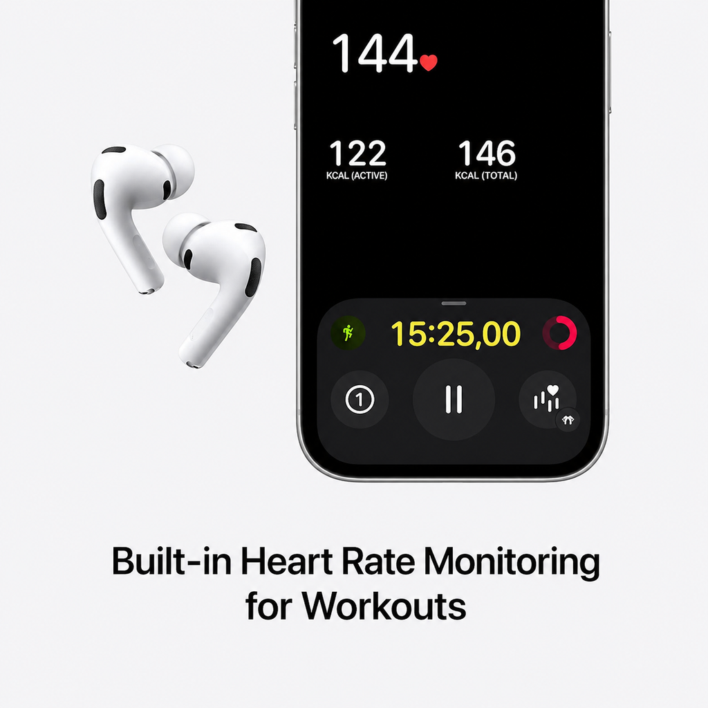 AirPods Pro 3 heart-rate
